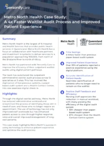 Metro North QLD Across 5 sites, 12 Specialities